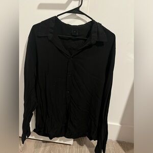 Men’s Long Sleeve Casual Button Up